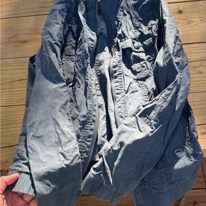 Kuhl Blue/Gray Bomber Jacket Small